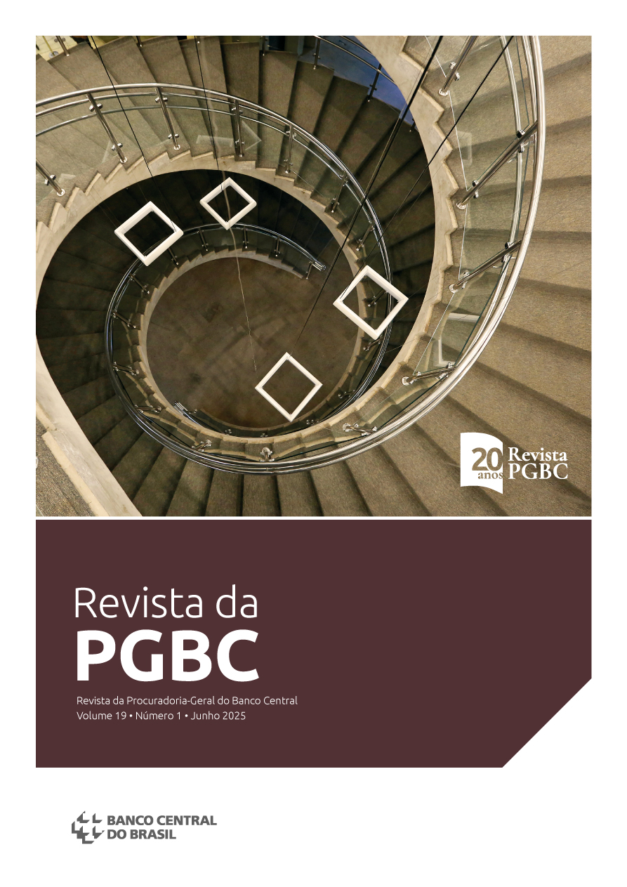 					Visualizar v. 19 n. 1 (2025): Revista da Procuradoria-Geral do Banco Central
				